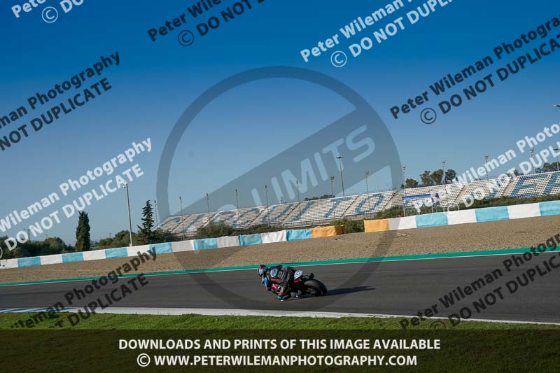 25 to 27th november 2017;Jerez;event digital images;motorbikes;no limits;peter wileman photography;trackday;trackday digital images